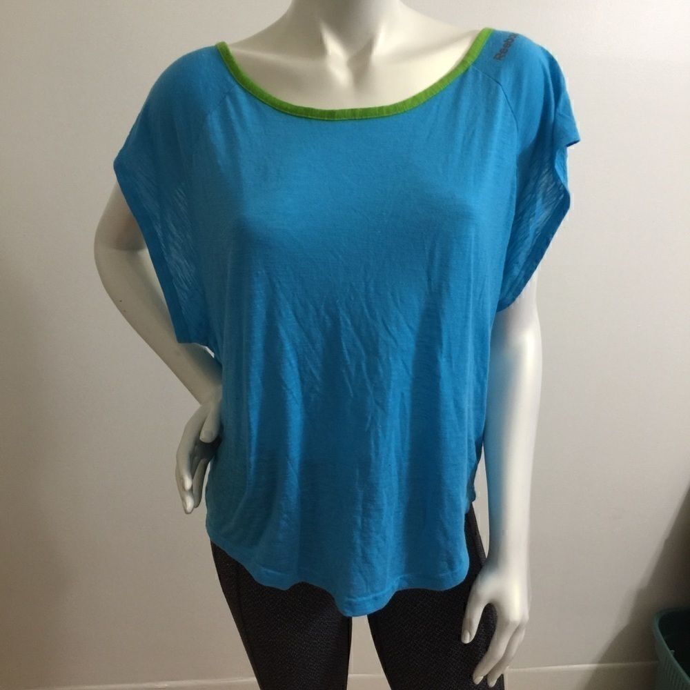Reebok Open Droop Back active Top! - Picture 2 of 5